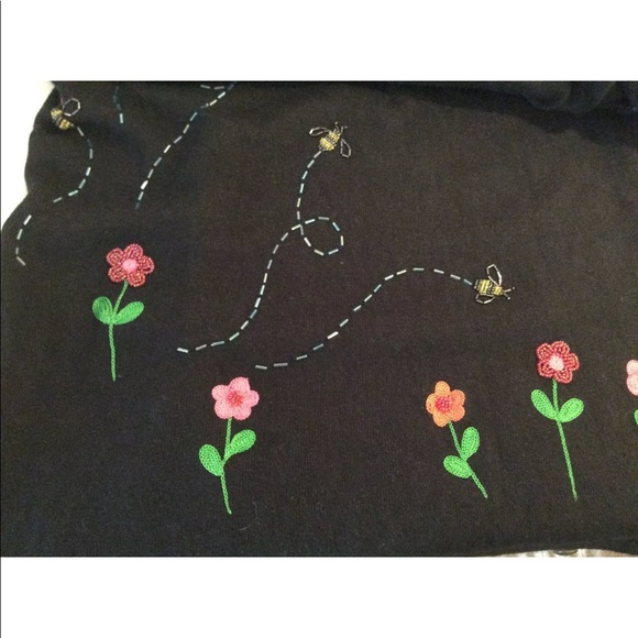 🐝 Lite MICHAEL SIMON Black Beaded Maxi Dress - Picture 5 of 8